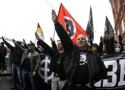 Putin’s Nazi, far right, ultra-national, fascist brothers in the west